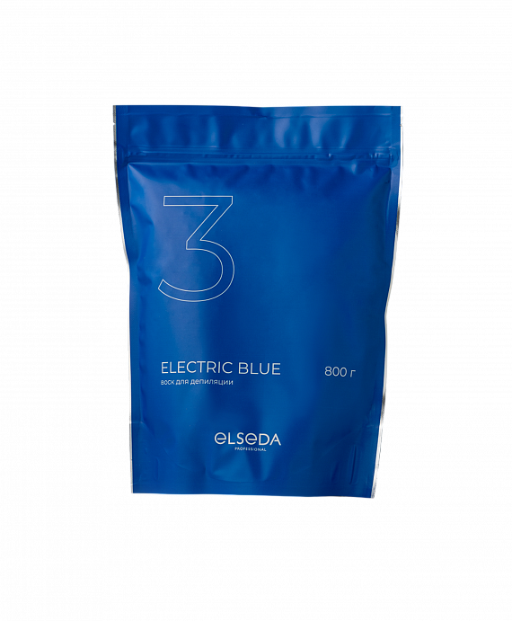 Воск для депиляции Electric Blue, 800 г (ЧЗ)