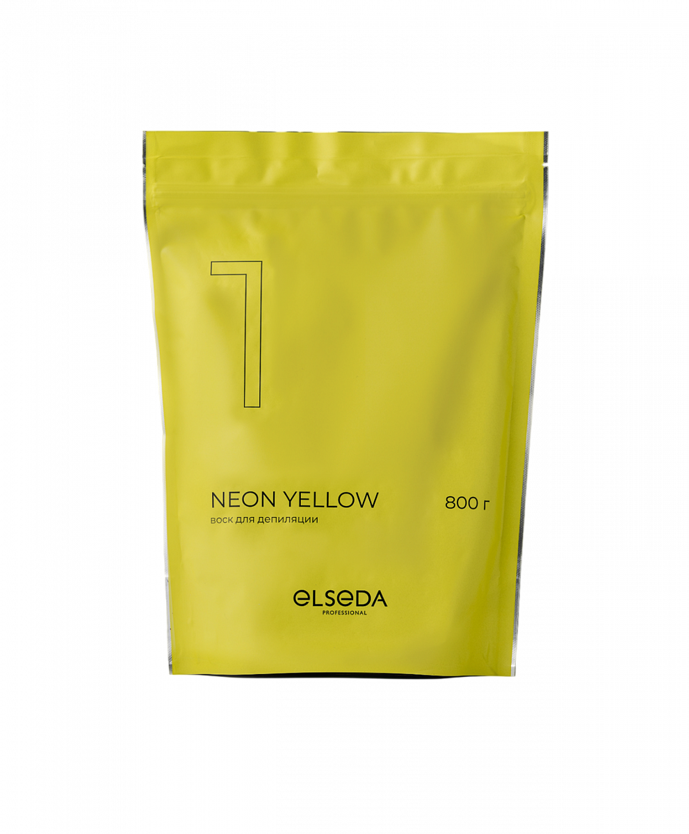 Воск для депиляции Neon Yellow, 800 г (ЧЗ)