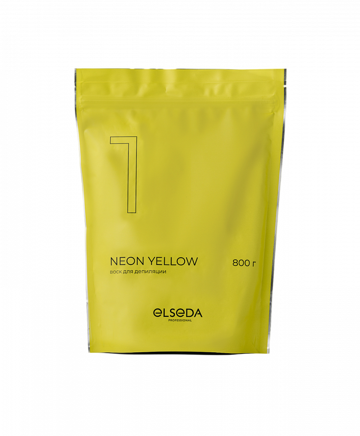 Воск для депиляции Neon Yellow, 800 г (ЧЗ) — миниатюра 1